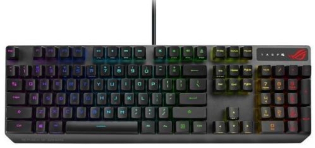 

Клавиатура ASUS ROG Strix Scope RX Red RU XA05 (черный)