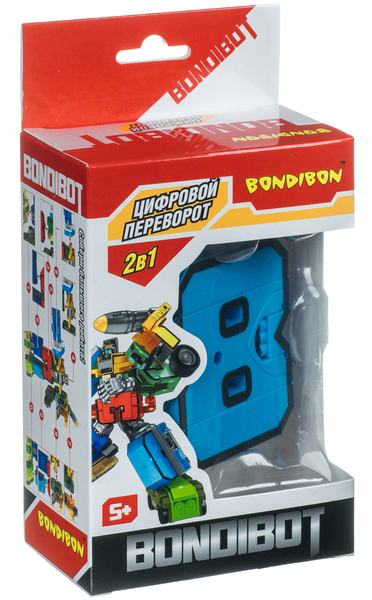 

Трансформер Bondibot 2в1: Цифра 8