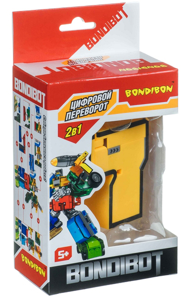 

Трансформер Bondibot 2в1: Цифра 7