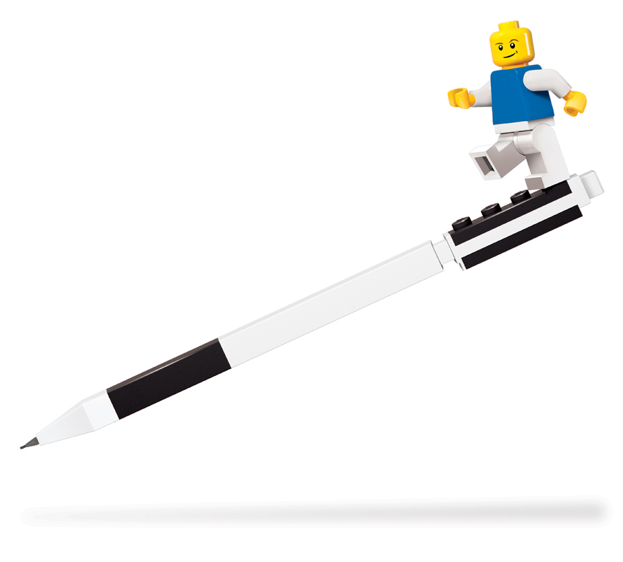Карандаш LEGO с минифигуркой LEGO Classic (механический)