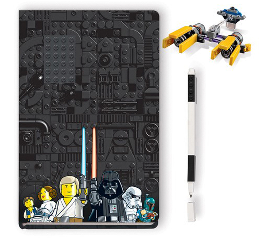 Канцелярский набор LEGO с конструктором LEGO Star Wars