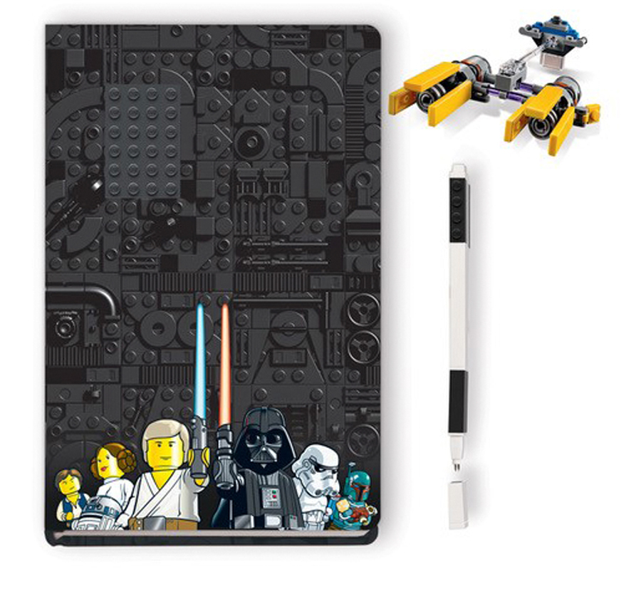 

Канцелярский набор LEGO с конструктором LEGO Star Wars