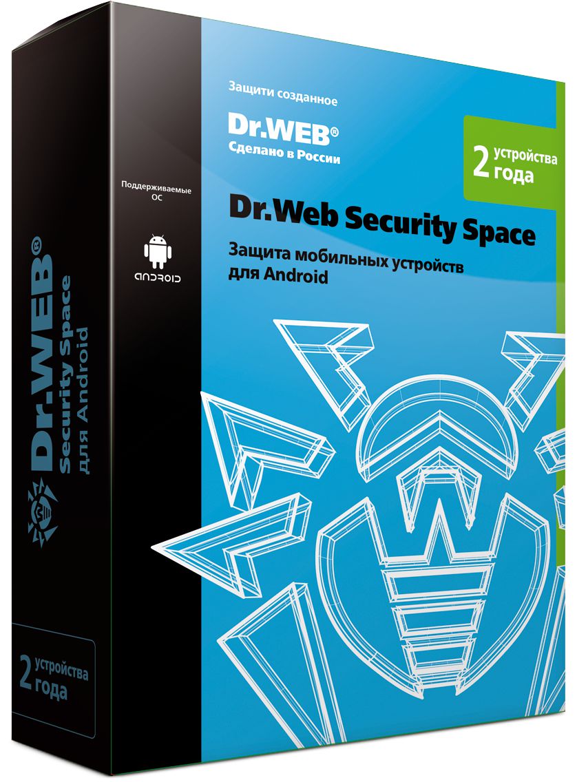 Dr.Web Mobile Security (2 устройства, 2 года)