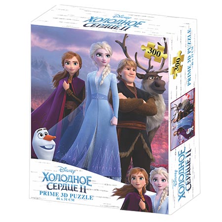 

Super 3D Puzzle: Disney Холодное Cердце II (300 элементов)