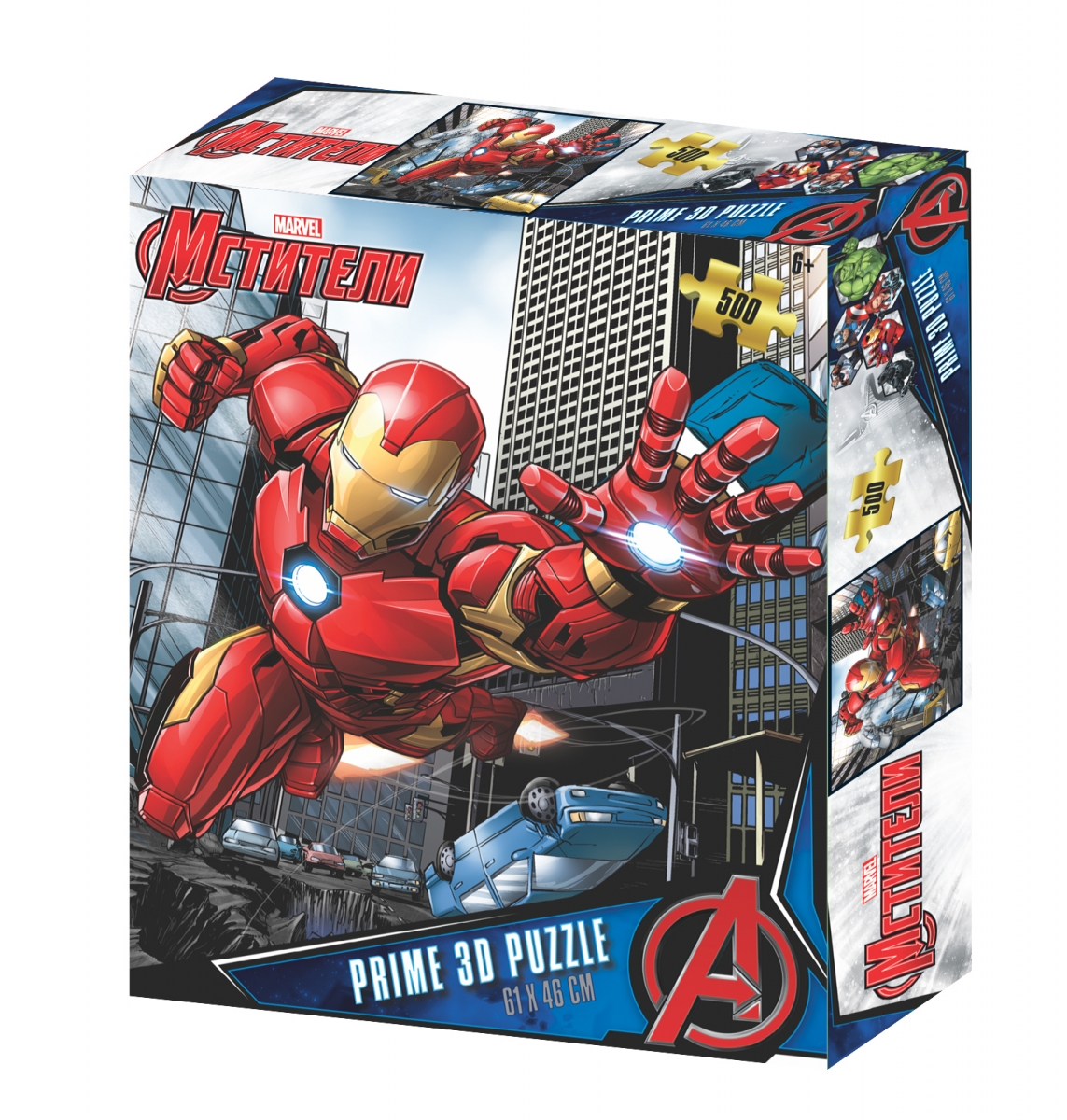 

Super 3D Puzzle: Marvel Мстители 2 (500 элементов)