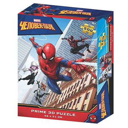 

Super 3D Puzzle: Marvel Человек-Паук 2 (200 элементов)