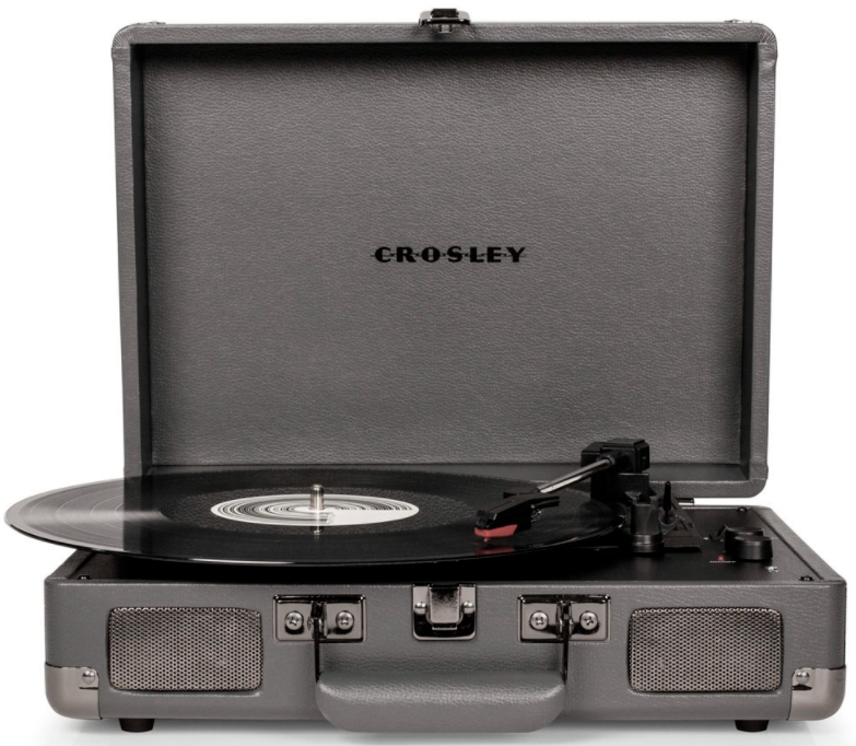 

Виниловый проигрыватель Crosley Cruiser Deluxe Slate c Bluetooth [CR8005D-SG]
