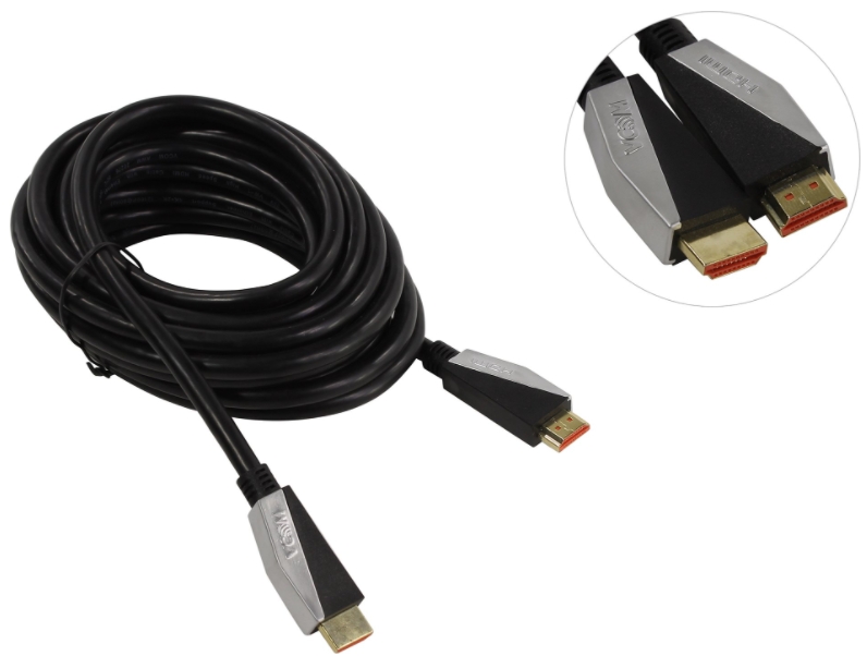 

Кабель VCOM HDMI 19M/M 2.0, 4K@60 Hz 5 м (CG577-5M)