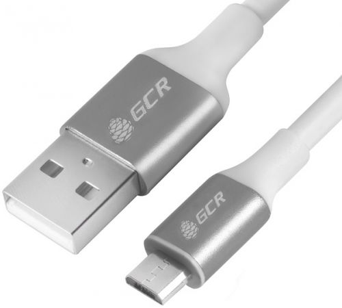 

Кабель Greenconnect USB 2.0, AM/microB 5pin, 1.5 м (белый, алюминиевый корпус) (GCR-51710)