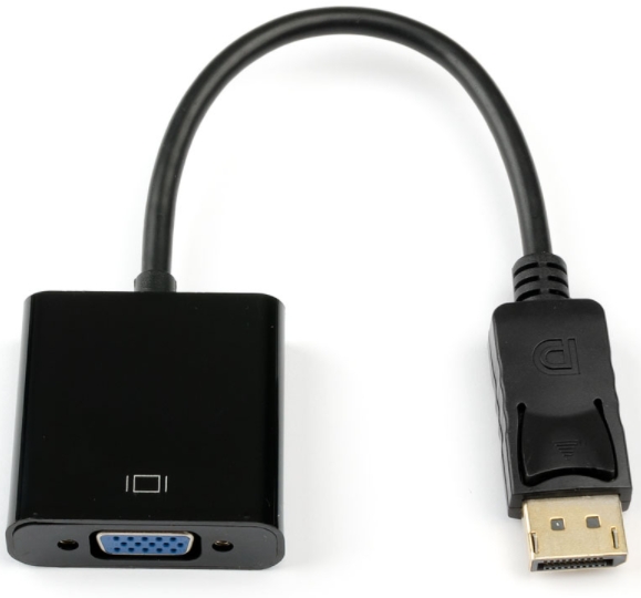 

Переходник ATcom DisplayPort M – VGA F 0.1 м (АТ6851)