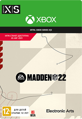 

Madden NFL 22 [Xbox, Цифровая версия] (Цифровая версия)