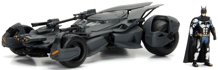 Набор DC Justice League: модель машины 2017 Batmobile (масштаб 1:24) + фигурка Batman Figure 2,75 dc universe justice league unlimited fan collection action figure superman includes mini kandor