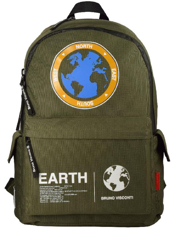 Рюкзак Earth / Планета Земля (чёрный)