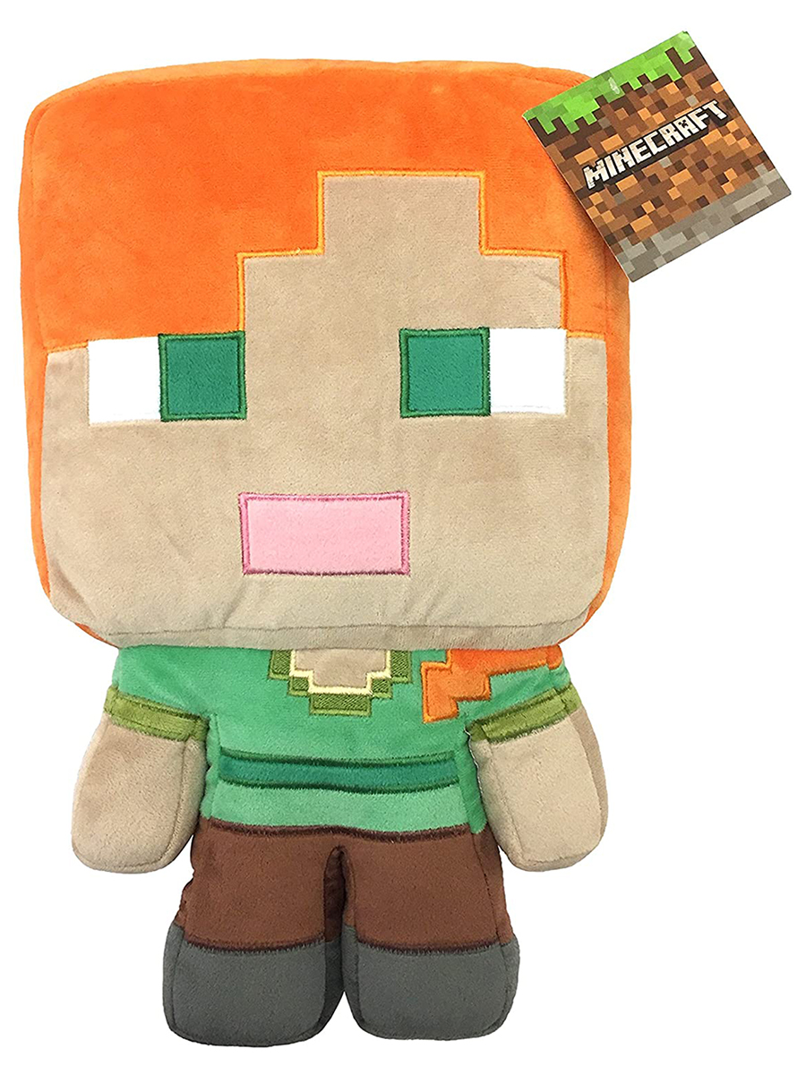 

Мягкая игрушка-подушка Minecraft Alex (38 см)