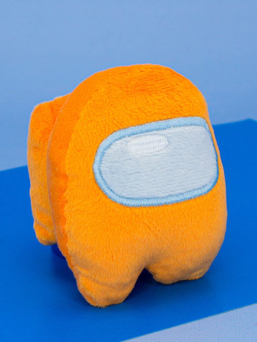 Мягкая игрушка Among Us оранжевая (10 см)