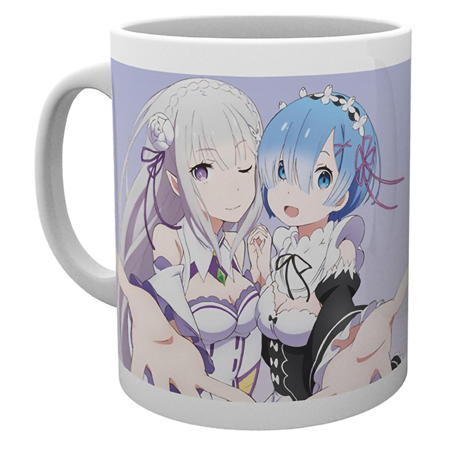 Кружка Re: Zero Starting Life In Another World: Rem & Emilia (320 мл) фото