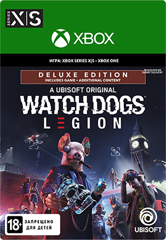 Watch Dogs: Legion. Deluxe Edition [Xbox, Цифровая версия] (Цифровая версия)