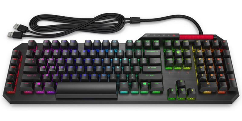 

Клавиатура HP OMEN Sequencer проводная игровая с подсветкой для PC (черный)(2VN99AA#ACB)
