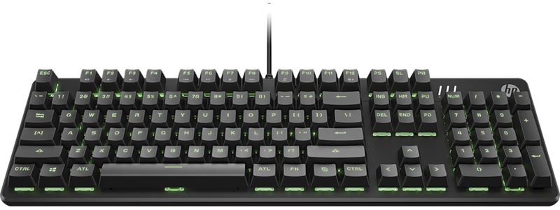 Клавиатура HP Pavilion Gaming 550 проводная игровая с подсветкой для PC (черный)(9LY71AA#ACB) от 1С Интерес
