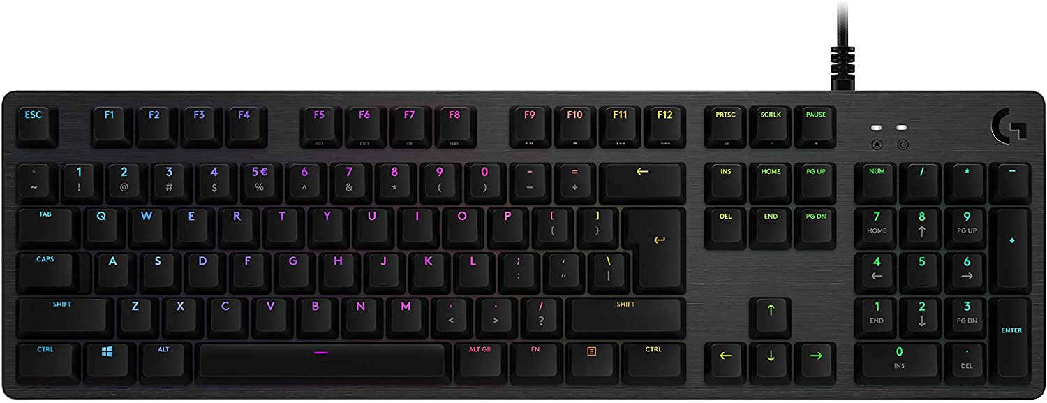 

Клавиатура Logitech Gaming Keyboard G512 Carbon GX Brown