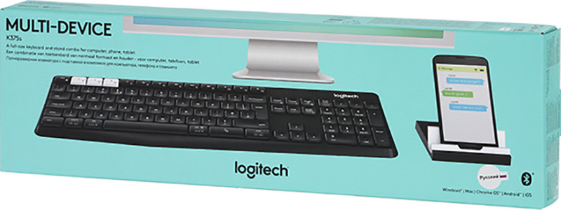 Клавиатура Logitech Keyboard K375s Bluetooth Multi-Device от 1С Интерес