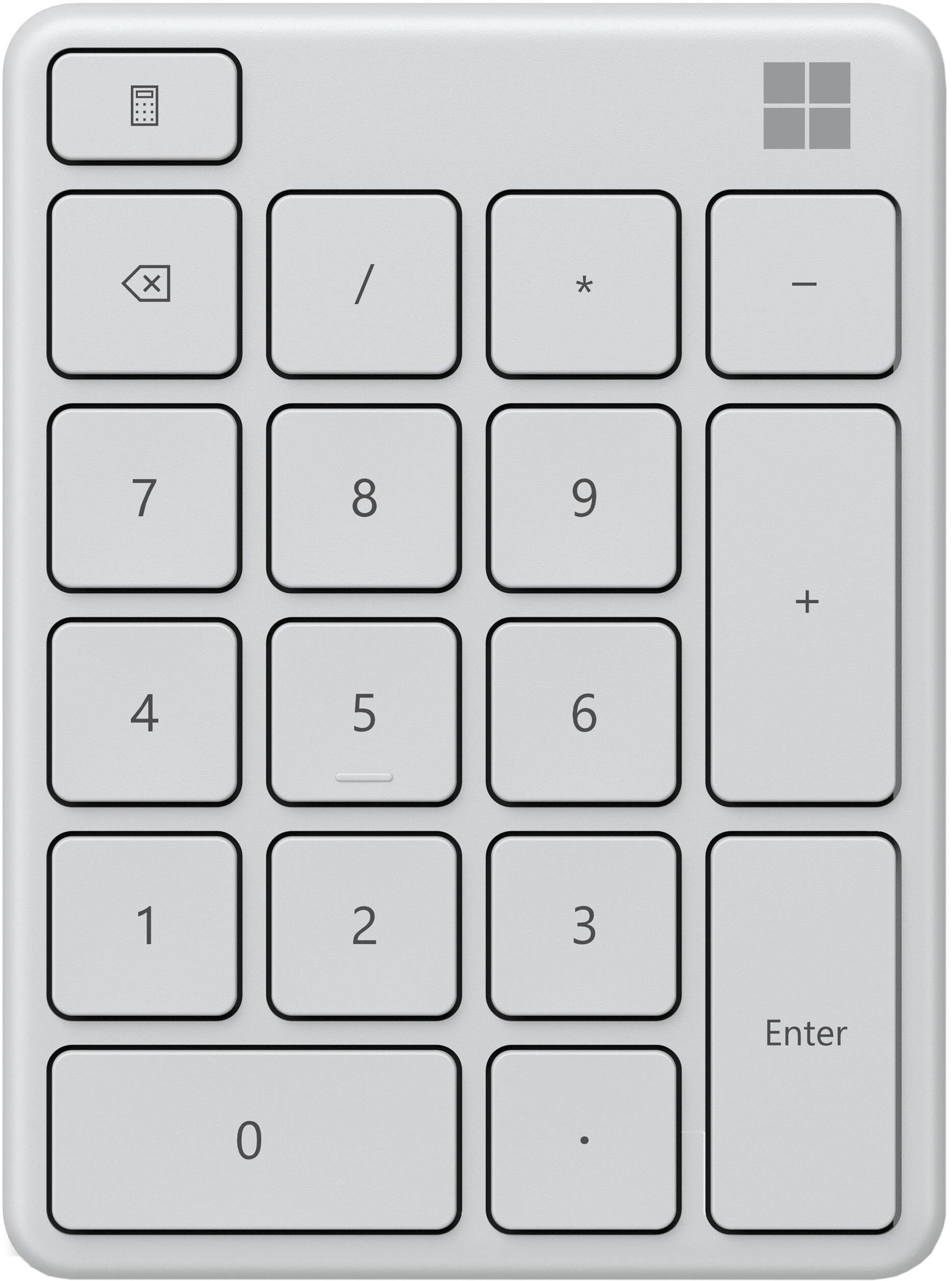 

Клавиатура цифровой блок Microsoft Number Pad для PC (белый)(23O-00022)