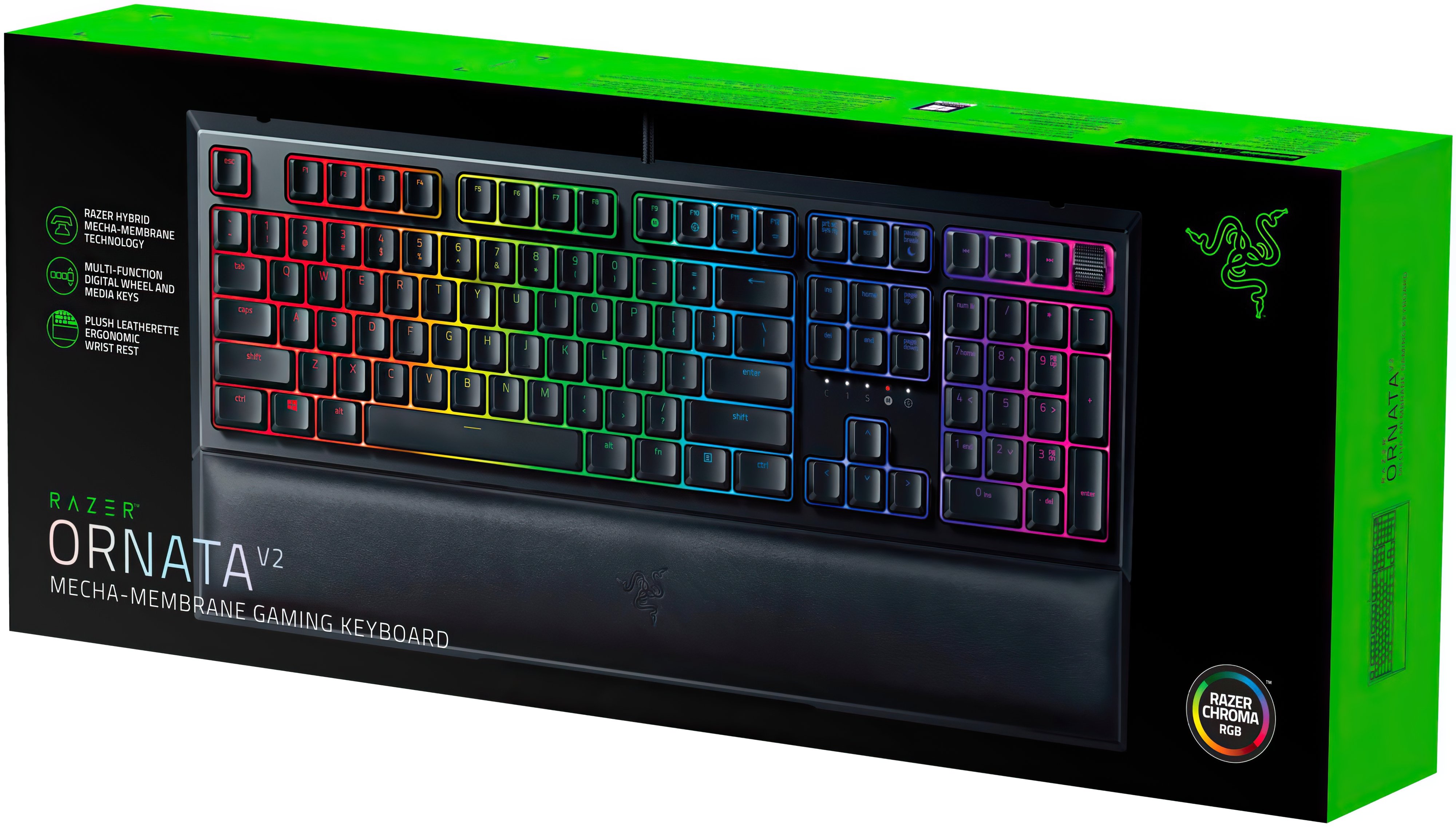 Клавиатура Razer Ornata V2 Russian Layout игровая для PC (RZ03-03380700-R3R1) от 1С Интерес