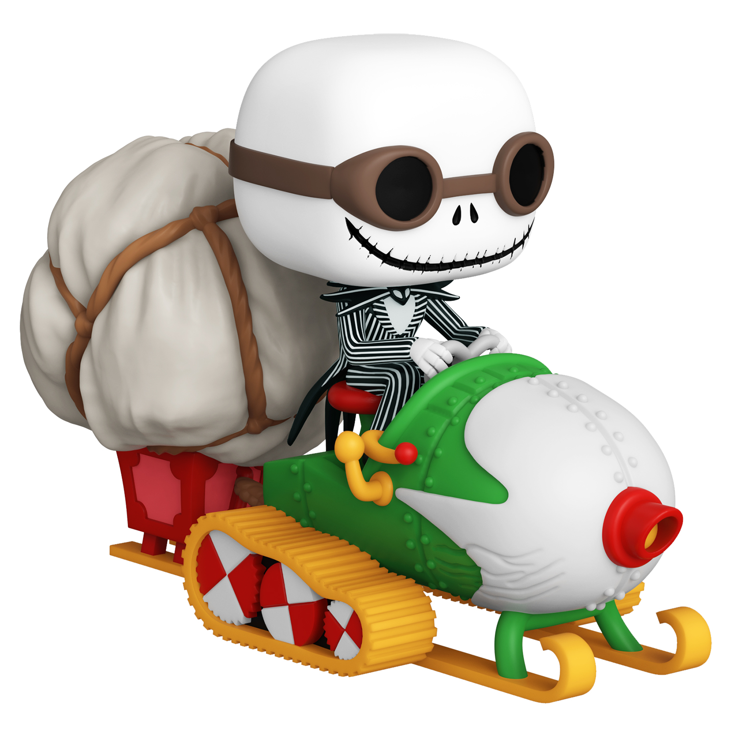 Фигурка Funko POP Rides Disney: Jack Skellington In Snowmobile (9,5 см) фигурка funko 16х11х9 см disney aladdin jasmine
