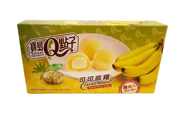 Какао Моти Q-Idea Банан (80 г) цена и фото