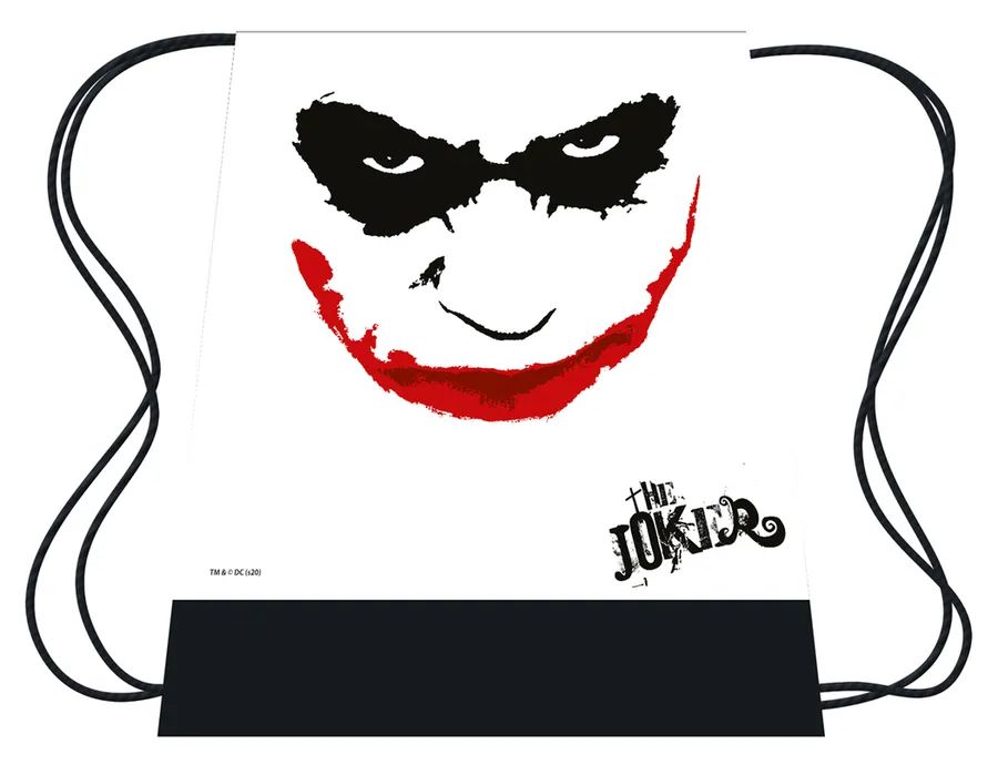 

Сумка для сменной обуви с рисунком – Warner Bros. «DC Comics Джокер» (белая)