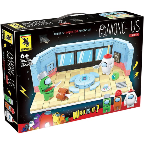 

Конструктор Among Us № 706 (265 деталей)