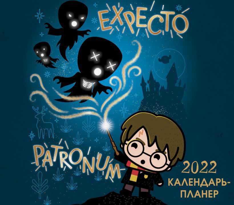 

Календарь-планер Гарри Поттер 2022 настенный (245х280 мм)