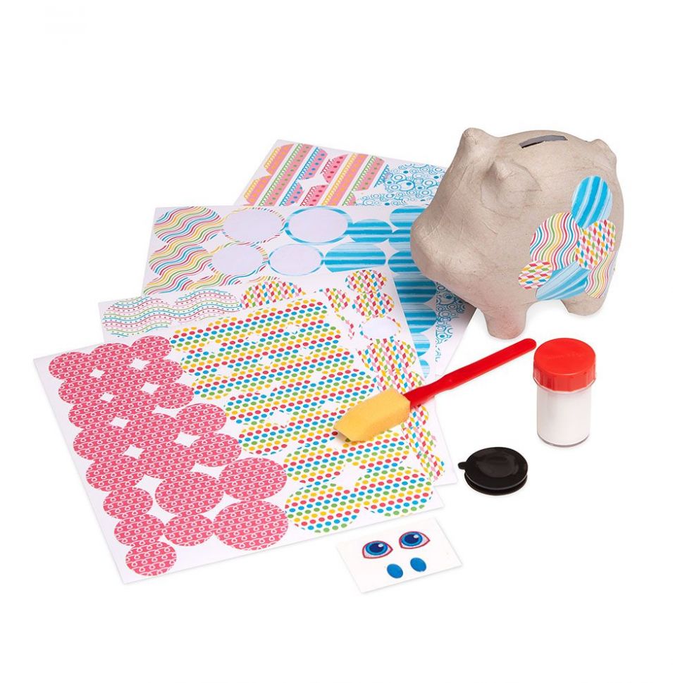 

Набор для творчества Декупаж – Копилка-свинка