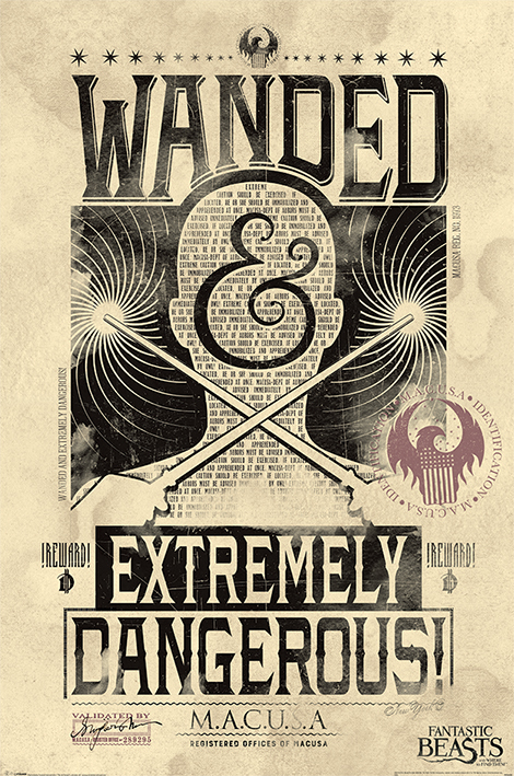 

Постер Fantastic Beasts – Extremely Dangerous
