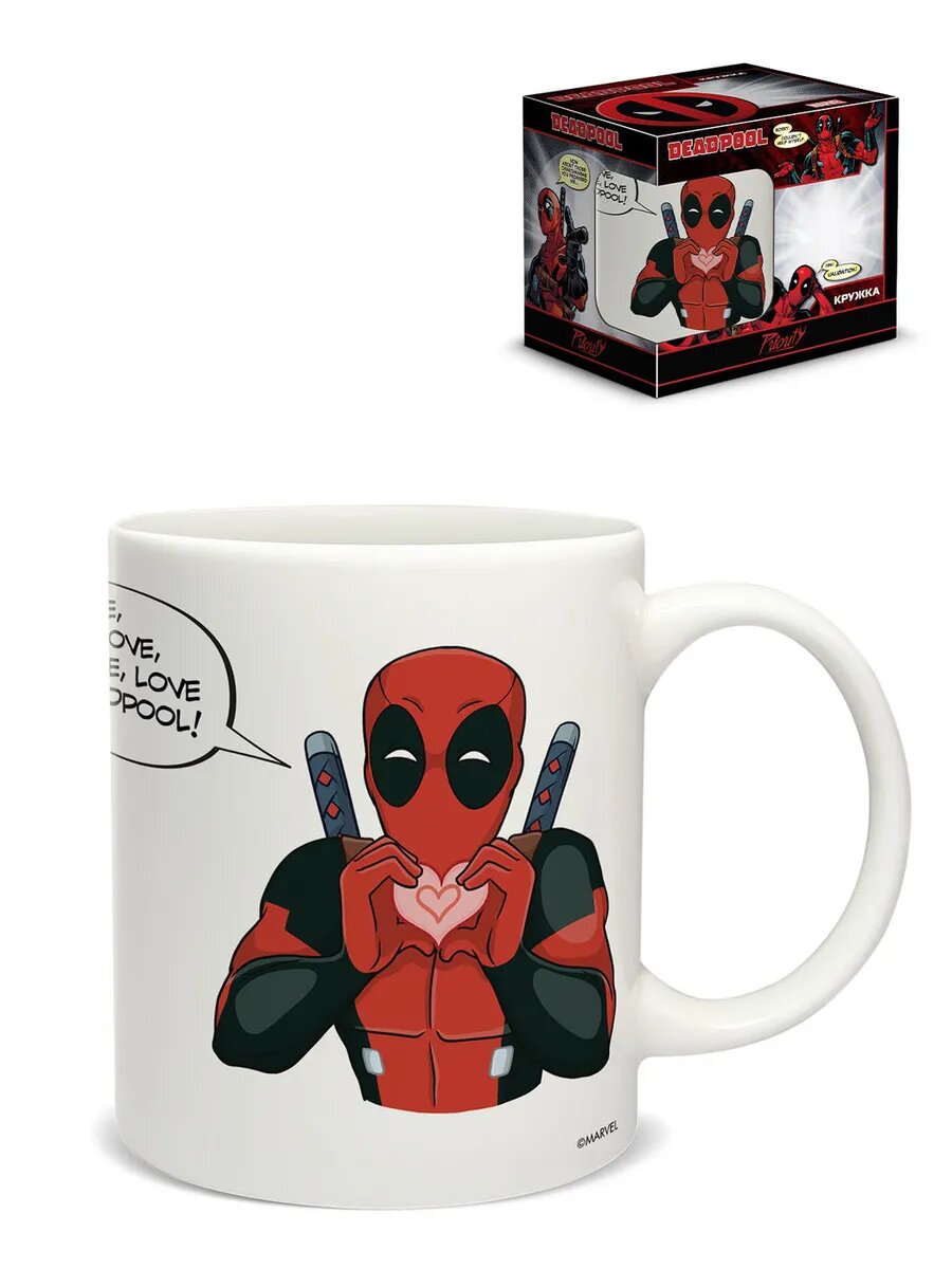 

Кружка Deadpool – Love (300 мл)