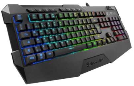 

Клавиатура Sharkoon Skiller SGK4 проводная игровая для PC (черная)