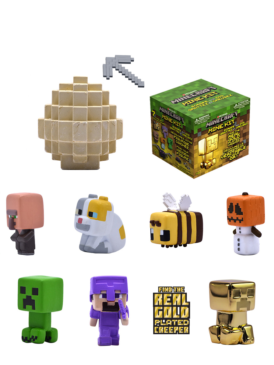 Игровой набор Minecraft – Раскопки + фигурка