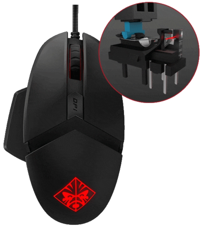 

Мышь HP OMEN Reactor проводная игровая для PC (2VP02AA#ABB)