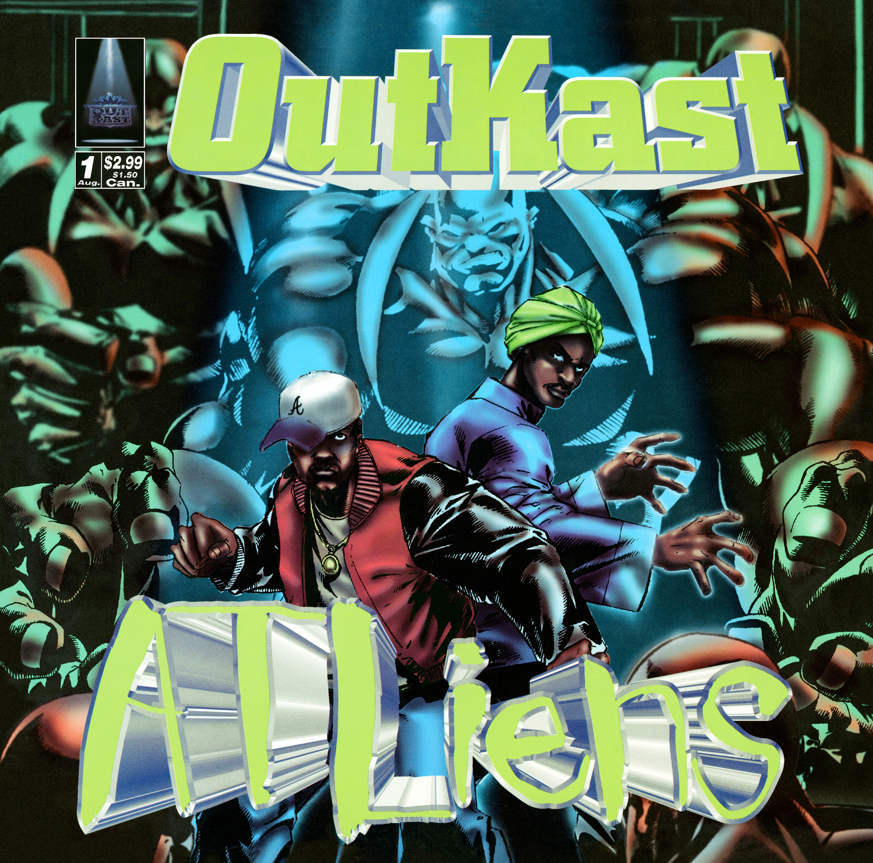 Outkast – ATLiens. 25th Anniversary. Deluxe Edition (4 LP) от 1С Интерес