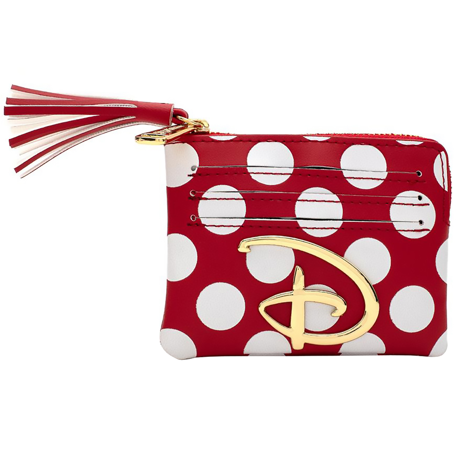 

Кардхолдер Disney Logo Pola Dot красно-белый