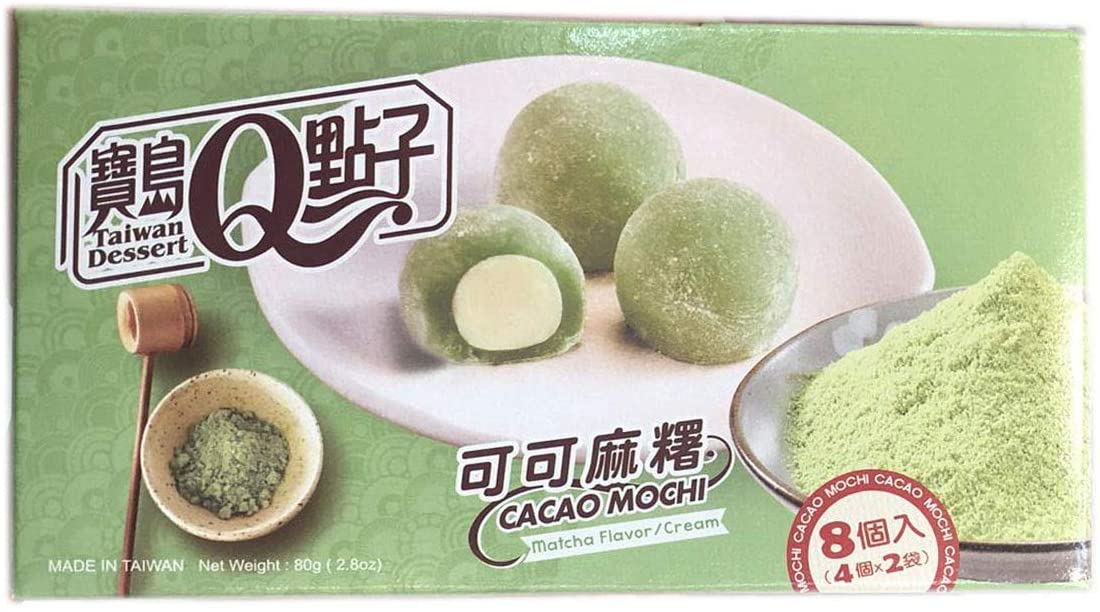 Фото - Какао Моти Q-Idea Зелёный чай Маття (80 г) какао моти royal family манго 80г