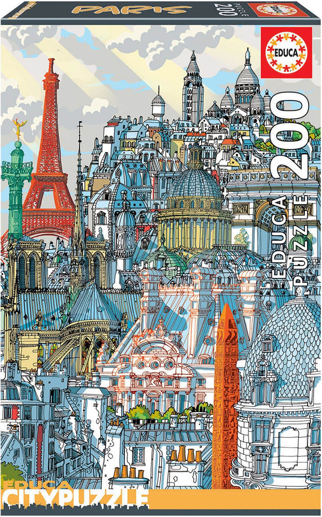 

Puzzle Париж (200 деталей)