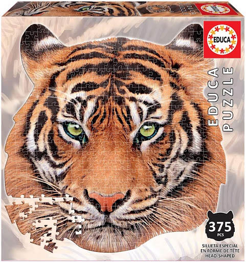 

Puzzle Голова тигра (375 деталей)