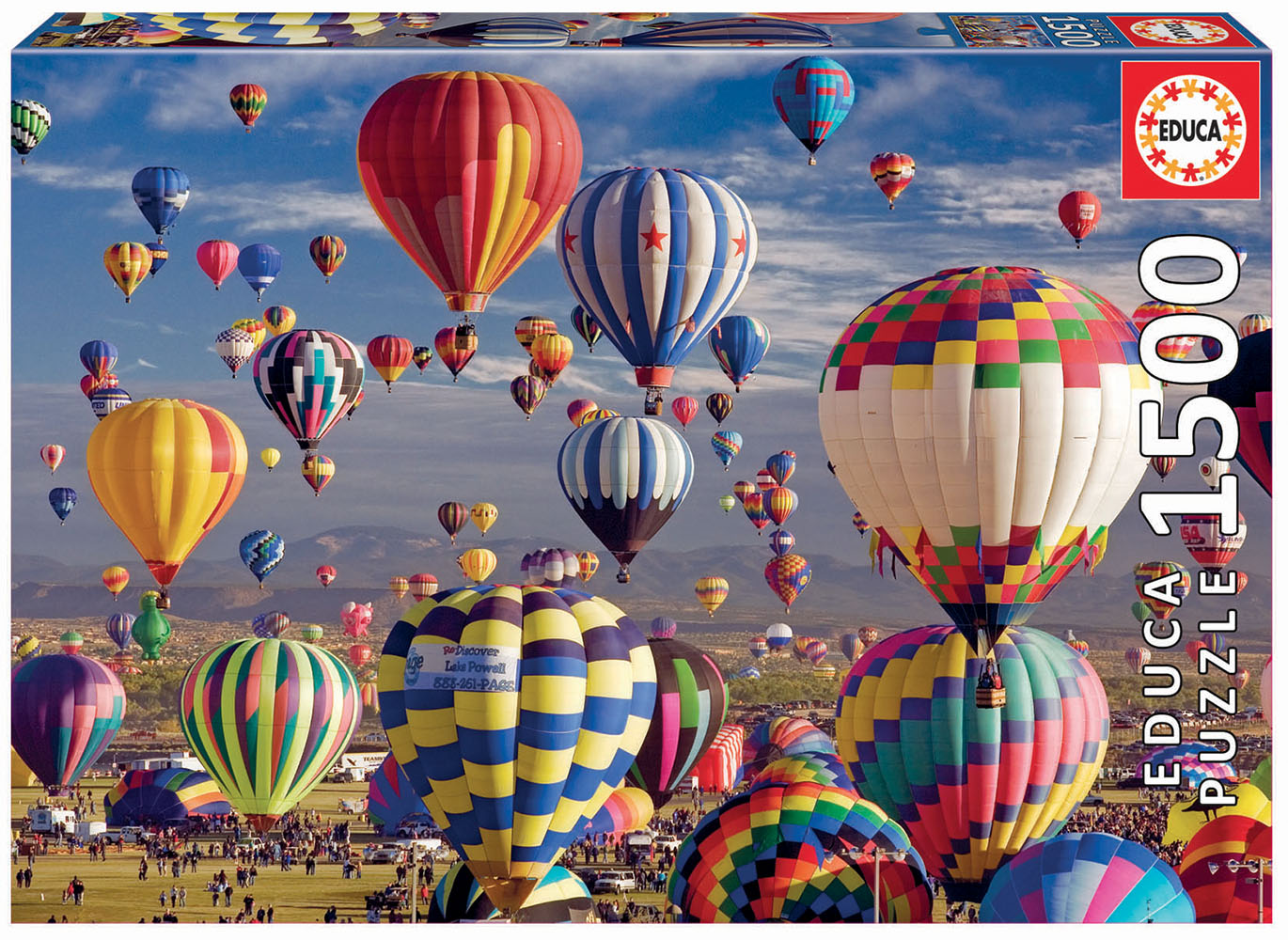 Puzzle Воздушные шары (1500 деталей)