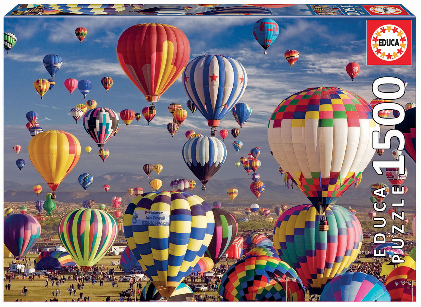 

Puzzle Воздушные шары (1500 деталей)