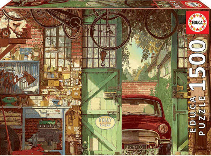 

Puzzle Старый гараж Арли Джонс (1500 деталей)