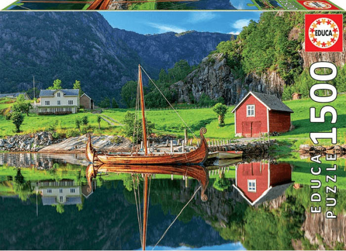 

Puzzle Корабль викингов (1500 деталей)