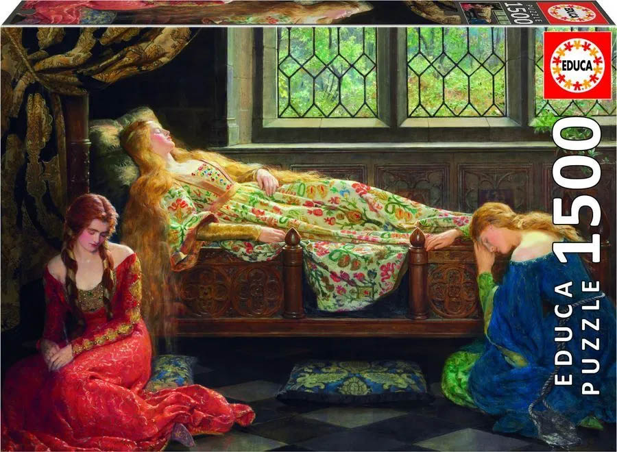 Puzzle Спящая красавица: Джон Кольер (1500 деталей)