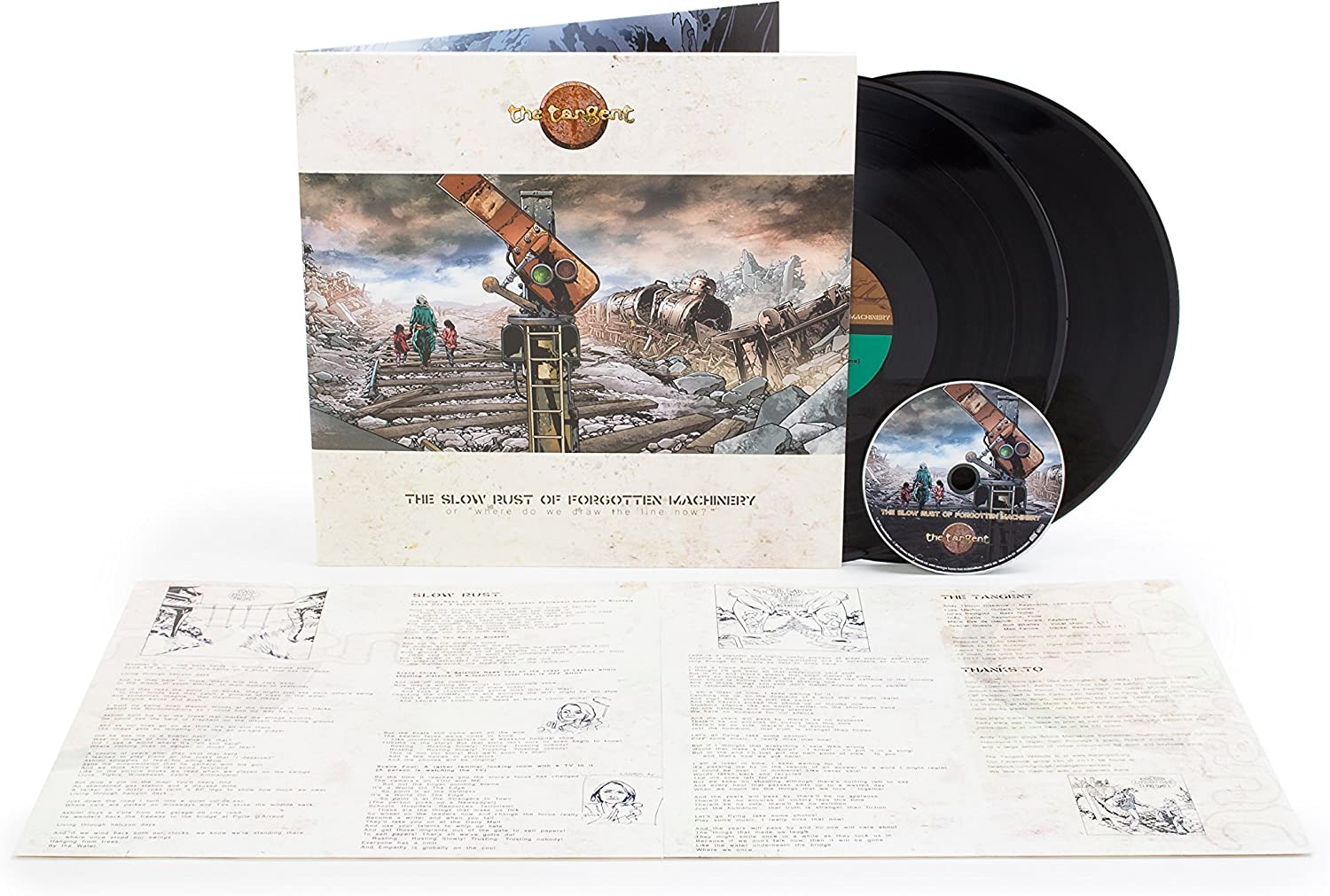 

Tangent – The Slow Rust Of Forgotten Machinery (2 LP + CD)
