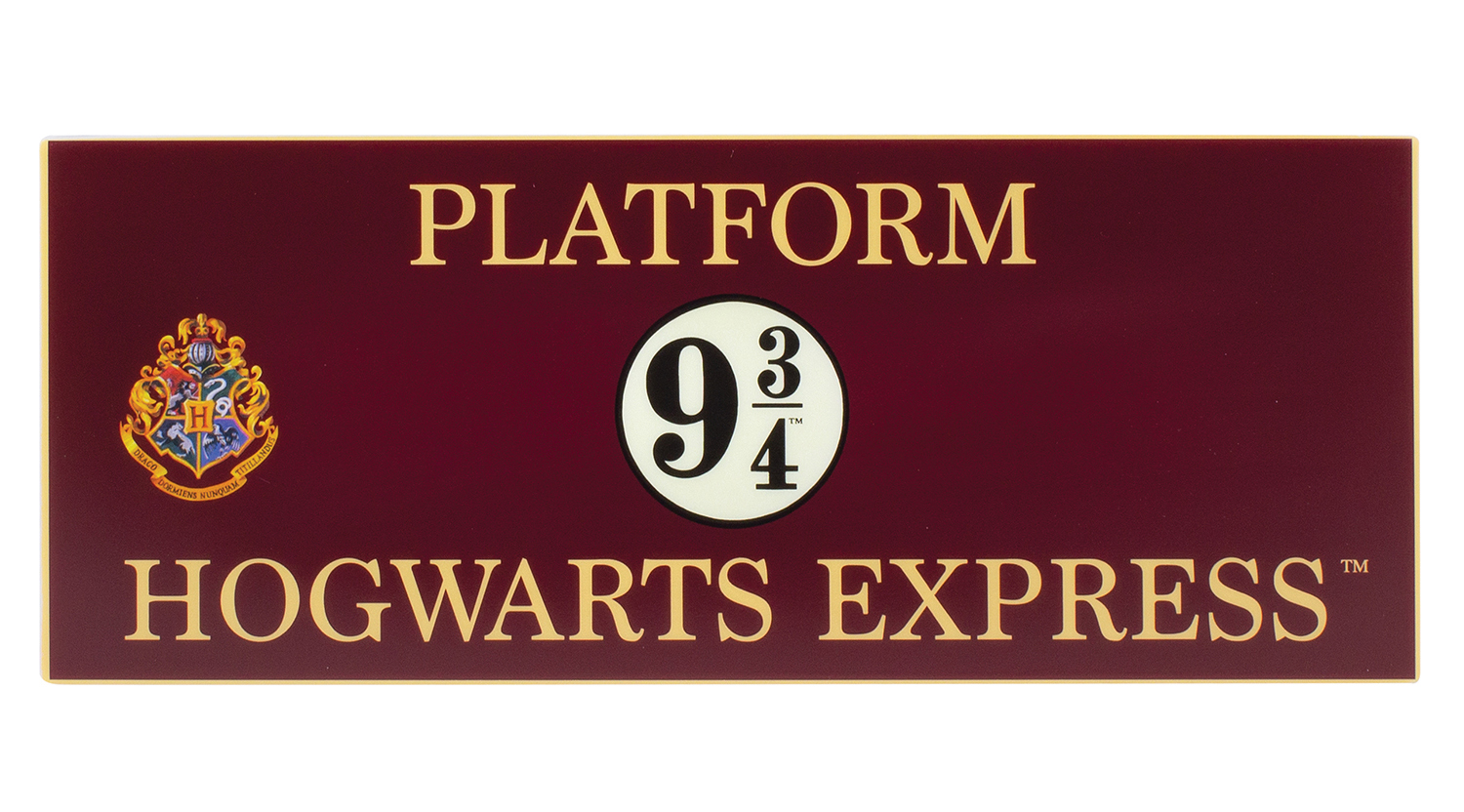 Светильник Harry Potter: Hogwarts Express Logo цена и фото